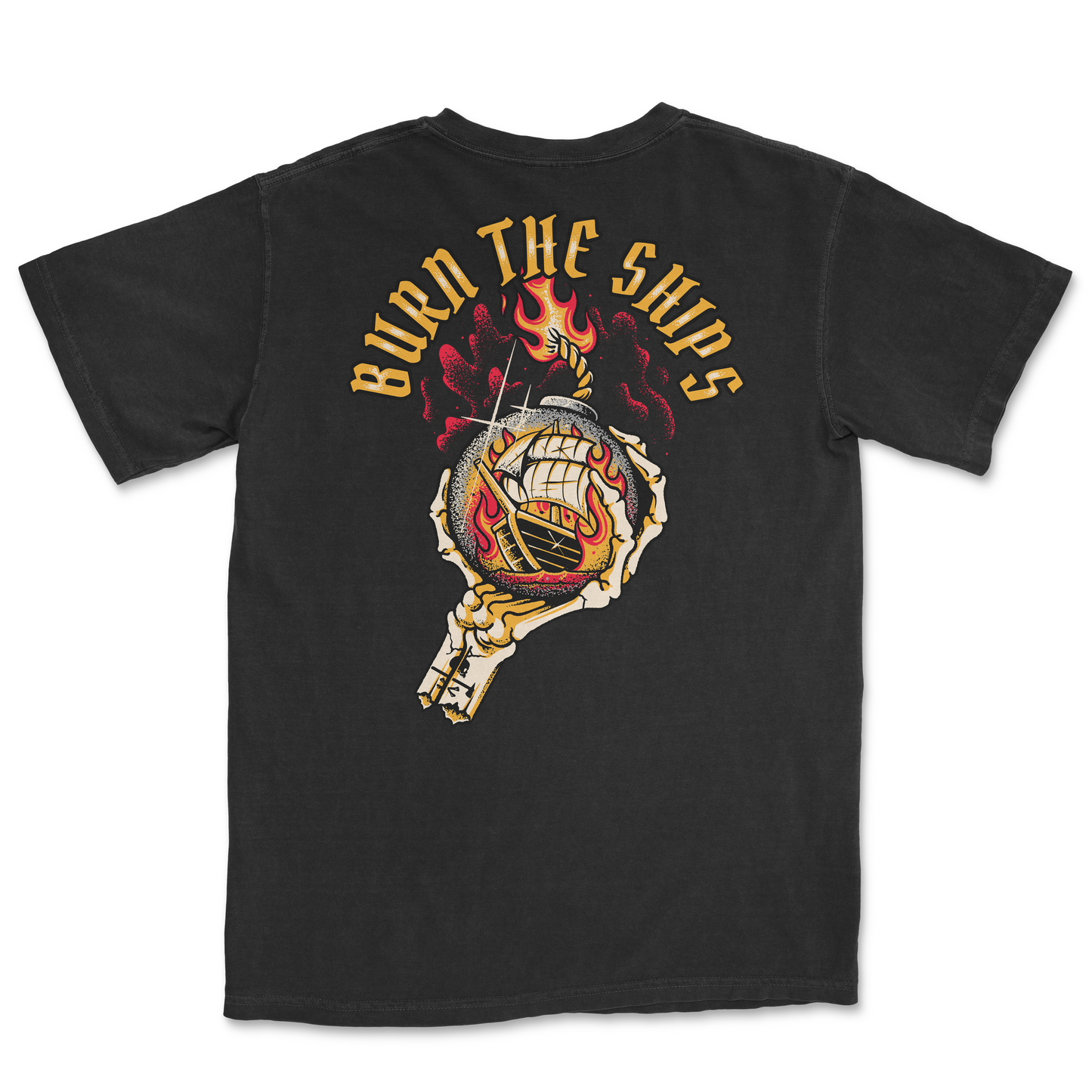 Burn The Ships Heavyweight Tee